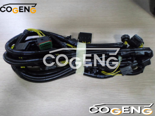 COGENG    721/11637 721/12522  721-11637  721-12522 OEM-Compatible Wiring Harness,Excavator Solenoid Valve | Excavator Pressure Switch | Excavator Revolution Sensor | Excavator Wiring Harness | Excavator Throttle Motor --- COGENG High-Qulity Parts Service GAOGENG Provider,COGENG Premium-Grade Cab Wiring Harness | High Reliability Replacement for JCB JS160 & JS200 Excavators  721/11637 721/12522
