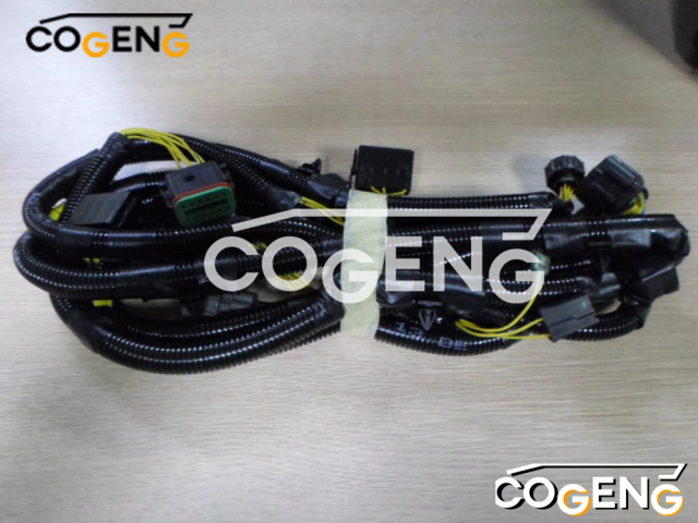 COGENG    721/11637 721/12522  721-11637  721-12522 OEM-Compatible Wiring Harness,Excavator Solenoid Valve | Excavator Pressure Switch | Excavator Revolution Sensor | Excavator Wiring Harness | Excavator Throttle Motor --- COGENG High-Qulity Parts Service GAOGENG Provider,COGENG Premium-Grade Cab Wiring Harness | High Reliability Replacement for JCB JS160 & JS200 Excavators  721/11637 721/12522