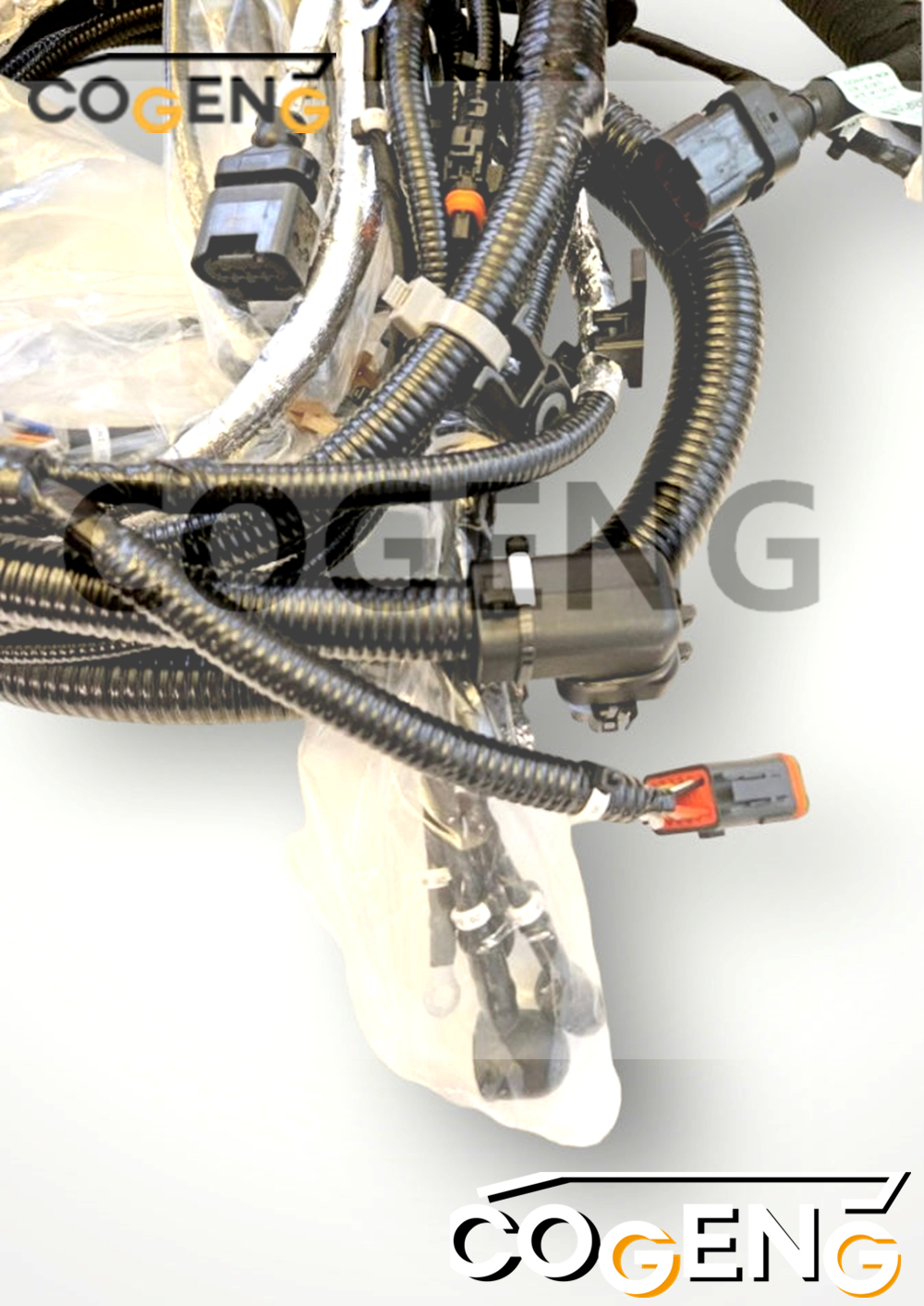 COGENG OEM-Compatible Wiring Harness Set for Doosan DX500/DX530 Excavators | Replaces 310207-03915 Series,Excavator Solenoid Valve | Excavator Pressure Switch | Excavator Revolution Sensor | Excavator Wiring Harness | Excavator Throttle Motor --- COGENG High-Qulity Parts Service GAOGENG Provider,COGENG High-Spec Engine Harness 310207-03915 (A/C) for DOOSAN DX235LC-5 Excavator (DL06 Tier 4)