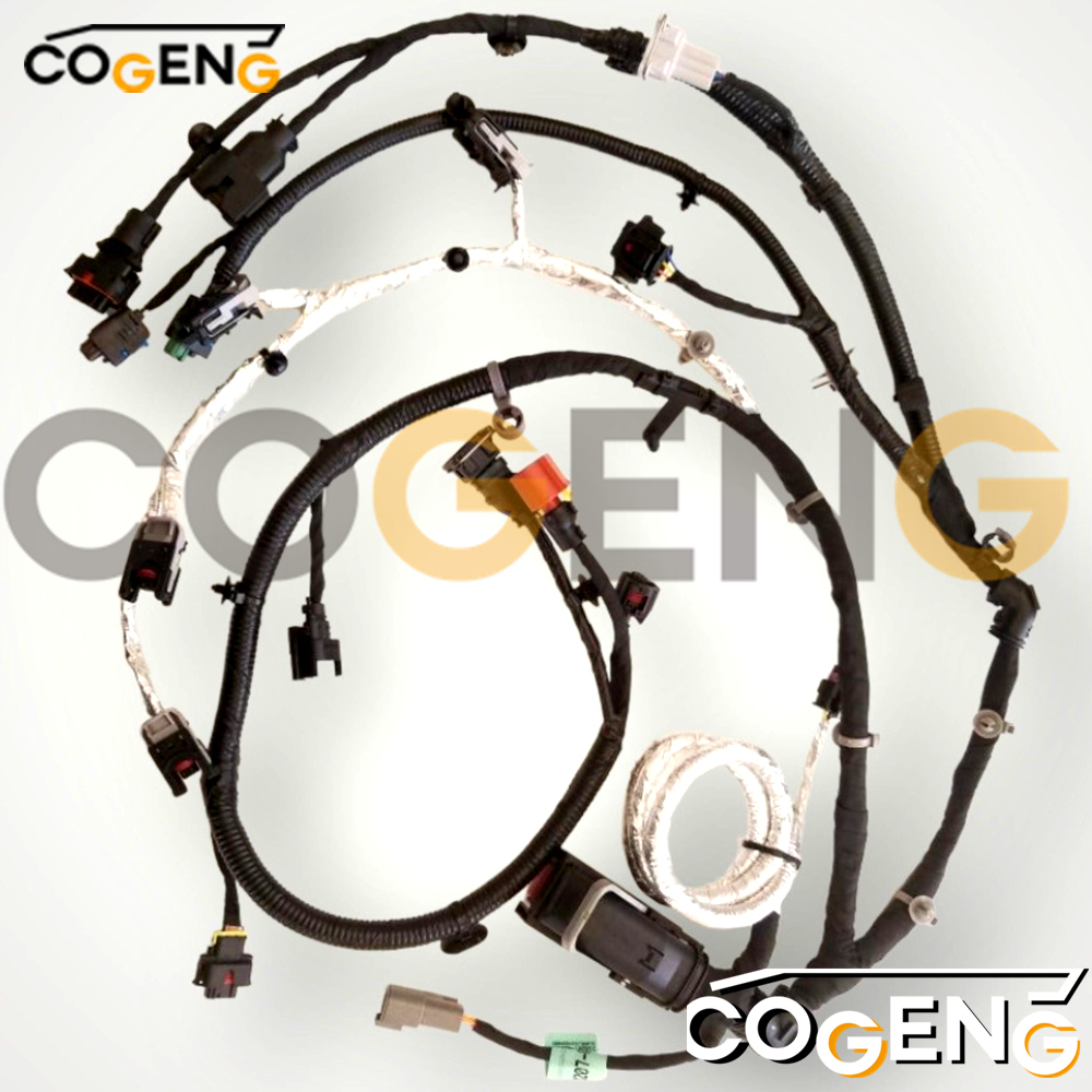 COGENG OEM-Compatible Wiring Harness Set for Doosan DX500/DX530 Excavators | Replaces 310207-03915 Series,Excavator Solenoid Valve | Excavator Pressure Switch | Excavator Revolution Sensor | Excavator Wiring Harness | Excavator Throttle Motor --- COGENG High-Qulity Parts Service GAOGENG Provider,COGENG High-Spec Engine Harness 310207-03915 (A/C) for DOOSAN DX235LC-5 Excavator (DL06 Tier 4)