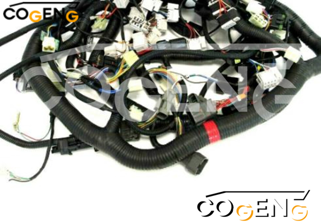 COGENG OEM-Compatible Complete Wiring Harness Kit for Doosan DX300/DX350 Excavators | Replaces K1030336 Series + 310207-00232 Series,Excavator Solenoid Valve | Excavator Pressure Switch | Excavator Revolution Sensor | Excavator Wiring Harness | Excavator Throttle Motor --- COGENG High-Qulity Parts Service GAOGENG Provider,COGENG Heavy-Duty Main Wiring Harness Assembly | Superior Quality for Doosan DX140LC, DX180LC, DX225LC
