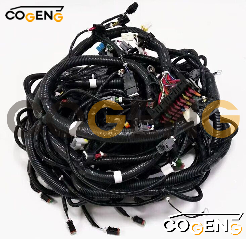COGENG OEM-Compatible Main Wiring Harness for Komatsu PC400/PC450 Excavators | Replaces 201-06-81125,Excavator Solenoid Valve | Excavator Pressure Switch | Excavator Revolution Sensor | Excavator Wiring Harness | Excavator Throttle Motor --- COGENG High-Qulity Parts Service GAOGENG Provider,COGENG OEM Replacement Main Wiring Harness for Komatsu PC70-8 Mini Excavator | Part # 201-06-81125
