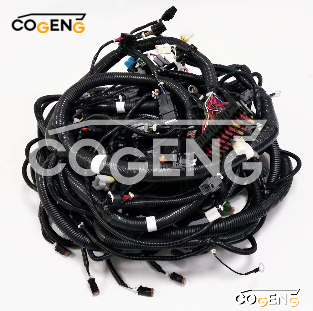 COGENG OEM-Compatible Main Wiring Harness for Komatsu PC400/PC450 Excavators | Replaces 201-06-81125,Excavator Solenoid Valve | Excavator Pressure Switch | Excavator Revolution Sensor | Excavator Wiring Harness | Excavator Throttle Motor --- COGENG High-Qulity Parts Service GAOGENG Provider,COGENG OEM Replacement Main Wiring Harness for Komatsu PC70-8 Mini Excavator | Part # 201-06-81125