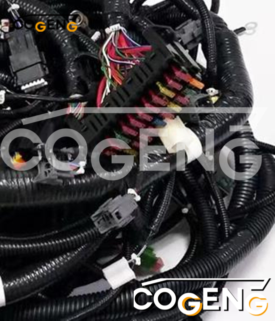 COGENG OEM-Compatible Main Wiring Harness for Komatsu PC400/PC450 Excavators | Replaces 201-06-81125,Excavator Solenoid Valve | Excavator Pressure Switch | Excavator Revolution Sensor | Excavator Wiring Harness | Excavator Throttle Motor --- COGENG High-Qulity Parts Service GAOGENG Provider,COGENG OEM Replacement Main Wiring Harness for Komatsu PC70-8 Mini Excavator | Part # 201-06-81125