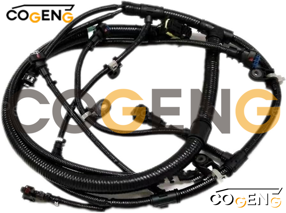 COGENG OEM-Compatible Wiring Harness for Doosan DX180/DX210 Excavators | Replaces 310207-01704A,Excavator Solenoid Valve | Excavator Pressure Switch | Excavator Revolution Sensor | Excavator Wiring Harness | Excavator Throttle Motor --- COGENG High-Qulity Parts Service GAOGENG Provider,COGENG Premium Engine Wiring Harness 310207-01704A for DOOSAN DX300LC DX340LC Excavators