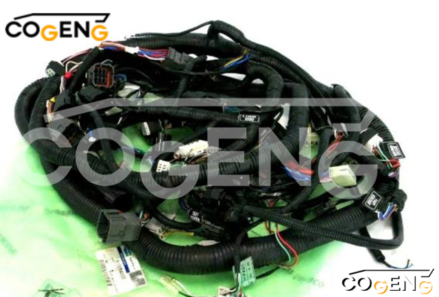 COGENG OEM-Compatible Wiring Harness Set for Doosan Excavators | Replaces K1008402, K1008402B, K1008402C & K1008402E,Excavator Solenoid Valve | Excavator Pressure Switch | Excavator Revolution Sensor | Excavator Wiring Harness | Excavator Throttle Motor --- COGENG High-Qulity Parts Service GAOGENG Provider,COGENG Premium Replacement Main Wiring Harness for Doosan DL300 Wheel Loader | Part # CG-DL300-MWH01