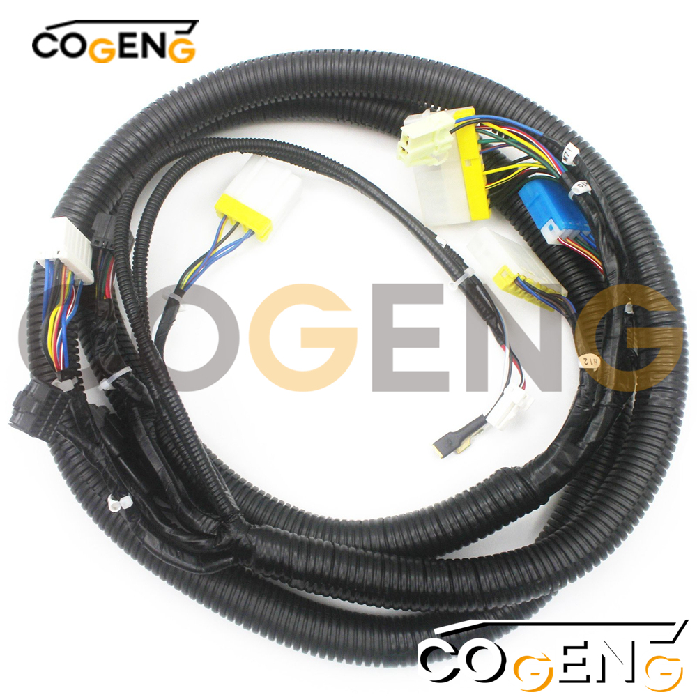 COGENG OEM-Compatible Wiring Harness Set for Komatsu PC300/PC360 Excavators | Replaces 22U-06-27430+22U-06-27431,Excavator Solenoid Valve | Excavator Pressure Switch | Excavator Revolution Sensor | Excavator Wiring Harness | Excavator Throttle Motor --- COGENG High-Qulity Parts Service GAOGENG Provider,COGENG Premium Monitor Wiring Harness 20Y-06-31120 for Komatsu PC200-7 PC210-7