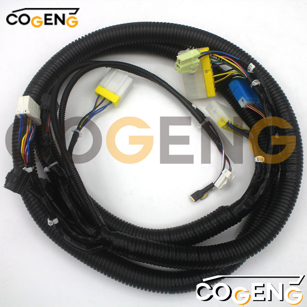 COGENG OEM-Compatible Wiring Harness Set for Komatsu PC300/PC360 Excavators | Replaces 22U-06-27430+22U-06-27431,Excavator Solenoid Valve | Excavator Pressure Switch | Excavator Revolution Sensor | Excavator Wiring Harness | Excavator Throttle Motor --- COGENG High-Qulity Parts Service GAOGENG Provider,COGENG Premium Monitor Wiring Harness 20Y-06-31120 for Komatsu PC200-7 PC210-7