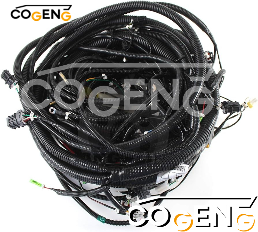 COGENG OEM-Compatible Wiring Harness Set for Komatsu PC300/PC360 Excavators | Replaces 22U-06-27430+22U-06-27431,Excavator Solenoid Valve | Excavator Pressure Switch | Excavator Revolution Sensor | Excavator Wiring Harness | Excavator Throttle Motor --- COGENG High-Qulity Parts Service GAOGENG Provider,Heavy Duty Electrical Harness 22U-06-27430 / 22U-06-27431 Manufactured by COGENG (Komatsu PC288USLC-3E0)