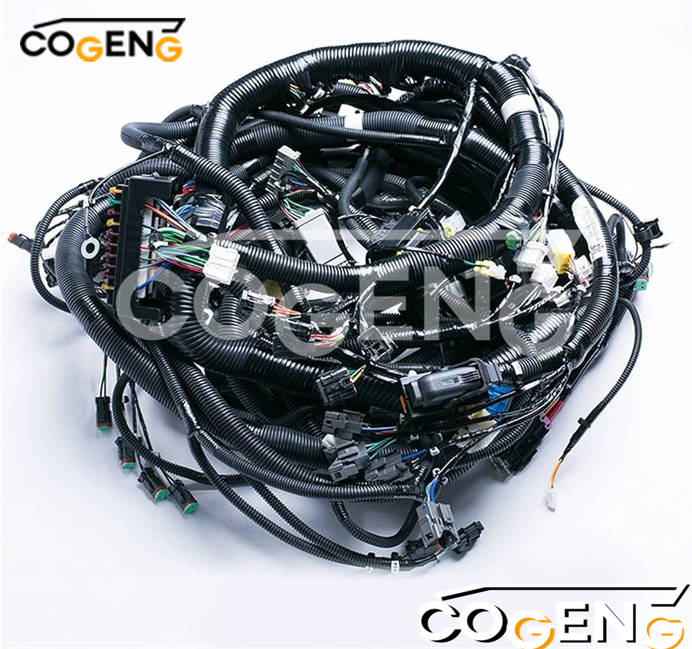 COGENG OEM-Compatible Wiring Harness Set for Komatsu PC300/PC360 Excavators | Replaces 22U-06-27430+22U-06-27431,Excavator Solenoid Valve | Excavator Pressure Switch | Excavator Revolution Sensor | Excavator Wiring Harness | Excavator Throttle Motor --- COGENG High-Qulity Parts Service GAOGENG Provider,Heavy Duty Electrical Harness 22U-06-27430 / 22U-06-27431 Manufactured by COGENG (Komatsu PC288USLC-3E0)