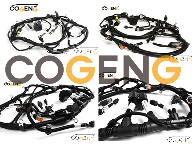 COGENG OEM-Compatible Engine Wiring Harness for Komatsu SAA6D125E Engines | Replaces 6745-81-9220,Excavator Solenoid Valve | Excavator Pressure Switch | Excavator Revolution Sensor | Excavator Wiring Harness | Excavator Throttle Motor --- COGENG High-Qulity Parts Service GAOGENG Provider,COGENG Certified Engine Control Harness 6745-81-9220 for Komatsu SAA6D114E (PC300-8 / PC350-7E0)
