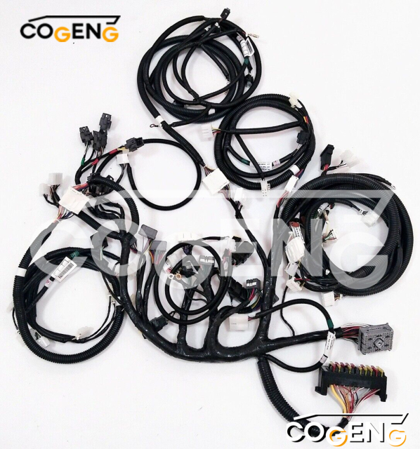 COGENG OEM-Compatible Wiring Harness Set for Kobelco Excavators | Replaces YN14E00046F1 & YN14E01082P1,Excavator Solenoid Valve | Excavator Pressure Switch | Excavator Revolution Sensor | Excavator Wiring Harness | Excavator Throttle Motor --- COGENG High-Qulity Parts Service GAOGENG Provider,COGENG Wiring Harness Replacement for Kobelco YN14E00046F1 & YN14E01082P1 | Compatible with Kobelco Excavators