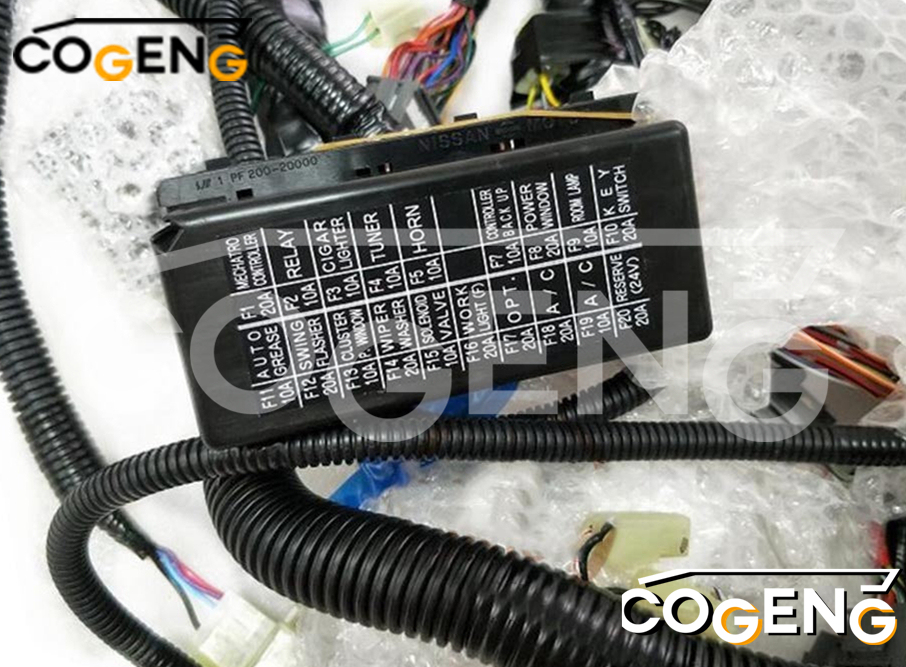 COGENG OEM-Compatible Wiring Harness Set for Kobelco Excavators | Replaces YN14E00046F1 & YN14E01082P1,Excavator Solenoid Valve | Excavator Pressure Switch | Excavator Revolution Sensor | Excavator Wiring Harness | Excavator Throttle Motor --- COGENG High-Qulity Parts Service GAOGENG Provider,COGENG Wiring Harness Replacement for Kobelco YN14E00046F1 & YN14E01082P1 | Compatible with Kobelco Excavators