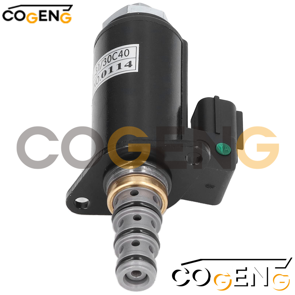 COGENG OEM-Compatible Solenoid Valve for Kobelco Excavators | Replaces YN35V00019F1 | Green Dot Identification | Hydraulic Control Valve,Excavator Solenoid Valve | Excavator Pressure Switch | Excavator Revolution Sensor | Excavator Wiring Harness | Excavator Throttle Motor --- COGENG High-Qulity Parts Service GAOGENG Provider,YN35V00019F1 Hydraulic Solenoid Valve | Green Dot Compatible with Kobelco Excavators | by COGENG