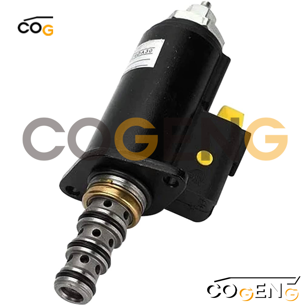 COGENG OEM-Compatible Solenoid Valve with Yellow Dot for Kobelco SK140/SK160 Excavators | Replaces YB35V00006F1,Excavator Solenoid Valve | Excavator Pressure Switch | Excavator Revolution Sensor | Excavator Wiring Harness | Excavator Throttle Motor --- COGENG High-Qulity Parts Service GAOGENG Provider,COGENG Premium Yellow Dot Solenoid Valve YB35V00006F1 for Kobelco SK200SR SK210LC-6E Excavators