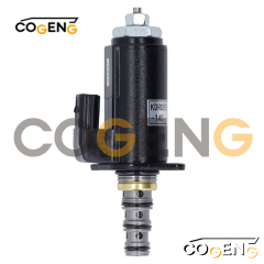 COGENG OEM-Compatible Solenoid Valve with Yellow Dot for Kobelco SK140/SK160 Excavators | Replaces YB35V00006F1,Excavator Solenoid Valve | Excavator Pressure Switch | Excavator Revolution Sensor | Excavator Wiring Harness | Excavator Throttle Motor --- COGENG High-Qulity Parts Service GAOGENG Provider,COGENG Premium Yellow Dot Solenoid Valve YB35V00006F1 for Kobelco SK200SR SK210LC-6E Excavators