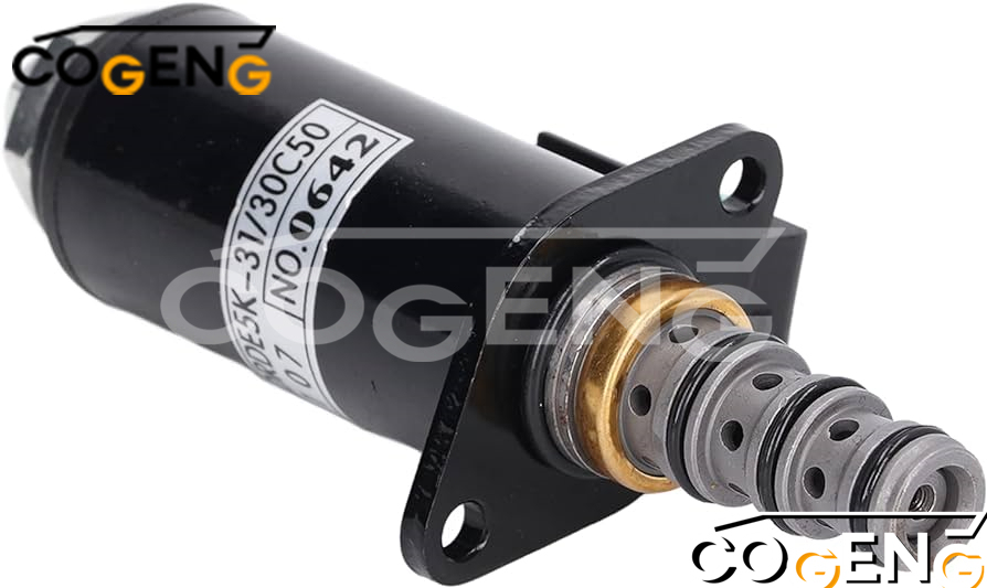 COGENG OEM-Compatible Solenoid Valve for Kobelco Excavators | Replaces YB35V00005F1 | Green Dot Identification | Hydraulic Control Valve /  SK200SR SK210LC-6E,Excavator Solenoid Valve | Excavator Pressure Switch | Excavator Revolution Sensor | Excavator Wiring Harness | Excavator Throttle Motor --- COGENG High-Qulity Parts Service GAOGENG Provider,COGENG YB35V00005F1 Solenoid Valve Kobelco SK200SR SK210LC-6E