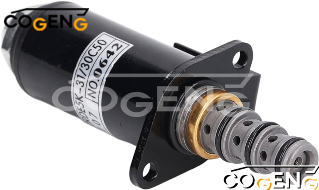 YB35V00005F1 Kobelco Solenoid Valve Green dot,Excavator Solenoid Valve | Excavator Pressure Switch | Excavator Revolution Sensor | Excavator Wiring Harness | Excavator Throttle Motor --- COGENG High-Qulity Parts Service GAOGENG Provider