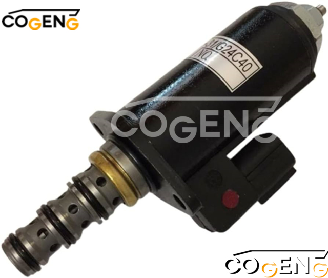 YT35V00013F1 Kobelco Solenoid Valve Red dot ,Excavator Solenoid Valve | Excavator Pressure Switch | Excavator Revolution Sensor | Excavator Wiring Harness | Excavator Throttle Motor --- COGENG High-Qulity Parts Service GAOGENG Provider