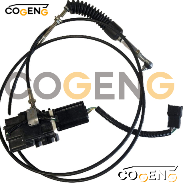 COGENG OEM-Compatible Throttle Motor for Komatsu PC130-8/PC138-8 Excavators | Replaces 22U-06-11790 | Engine Speed Control Actuator,Excavator Solenoid Valve | Excavator Pressure Switch | Excavator Revolution Sensor | Excavator Wiring Harness | Excavator Throttle Motor --- COGENG High-Qulity Parts Service GAOGENG Provider,COGENG Heavy-Duty Throttle Motor Assembly for Komatsu Equipment | Replaces OEM 22U-06-11790