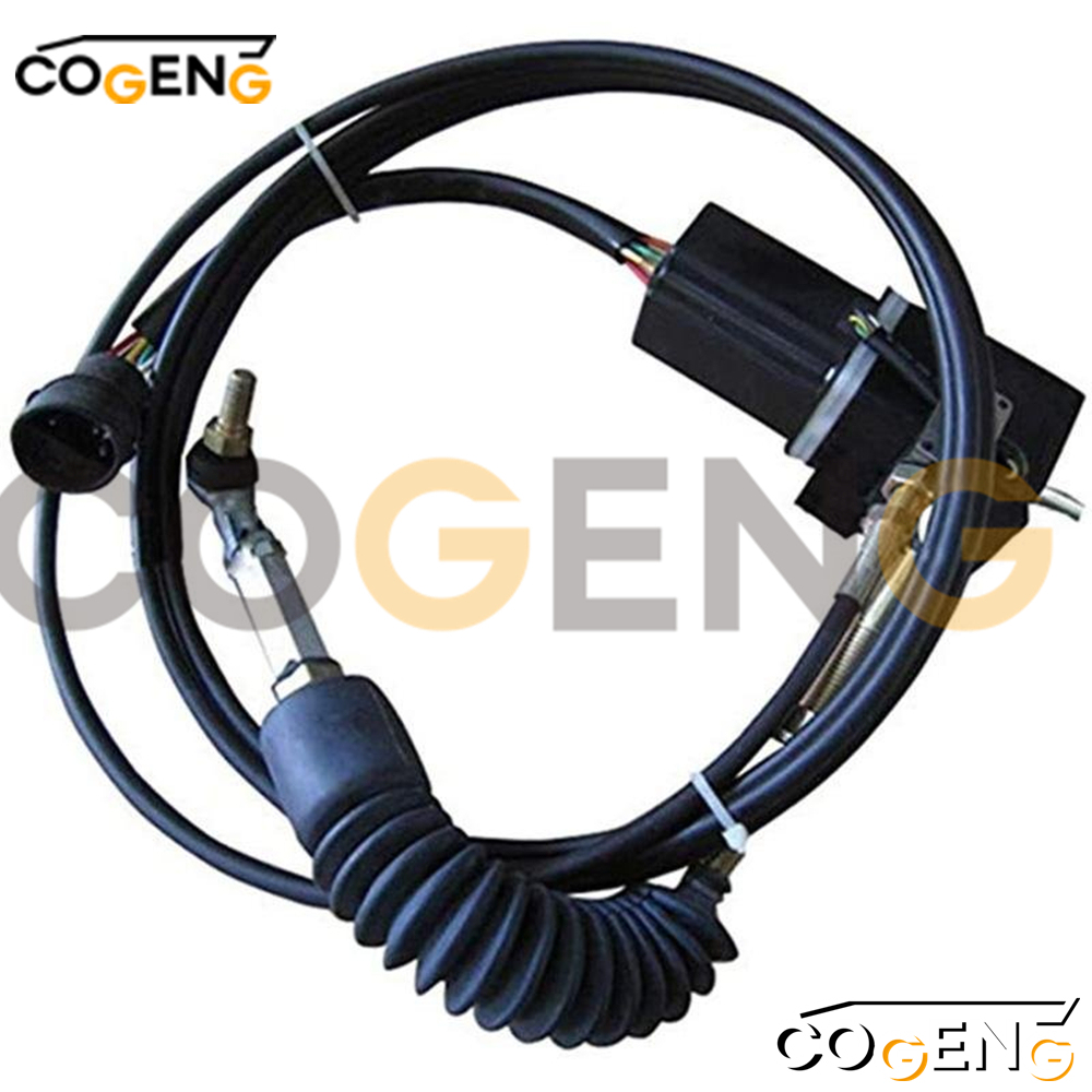 COGENG OEM-Compatible Throttle Motor for Komatsu PC130-8/PC138-8 Excavators | Replaces 22U-06-11790 | Engine Speed Control Actuator,Excavator Solenoid Valve | Excavator Pressure Switch | Excavator Revolution Sensor | Excavator Wiring Harness | Excavator Throttle Motor --- COGENG High-Qulity Parts Service GAOGENG Provider,COGENG Heavy-Duty Throttle Motor Assembly for Komatsu Equipment | Replaces OEM 22U-06-11790