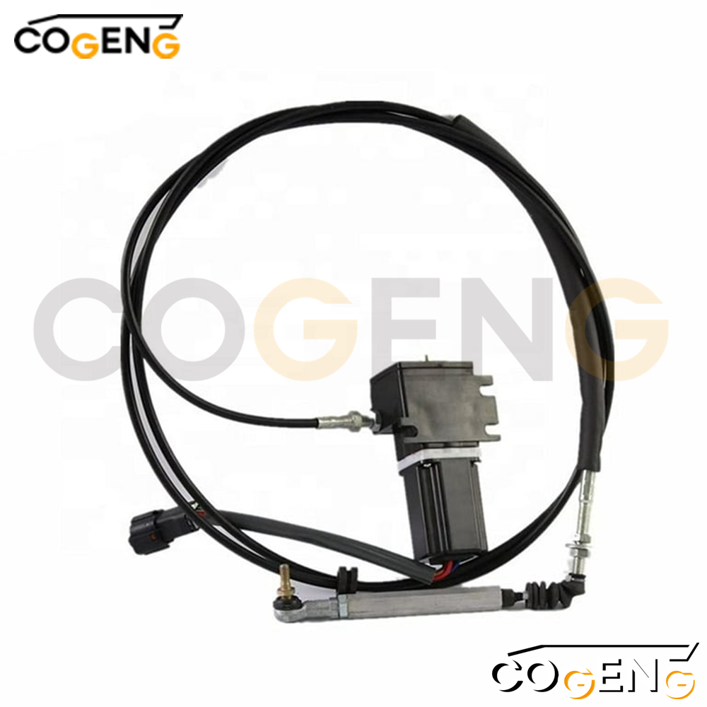 COGENG OEM-Compatible Throttle Motor for Komatsu PC130-8/PC138-8 Excavators | Replaces 22U-06-11790 | Engine Speed Control Actuator,Excavator Solenoid Valve | Excavator Pressure Switch | Excavator Revolution Sensor | Excavator Wiring Harness | Excavator Throttle Motor --- COGENG High-Qulity Parts Service GAOGENG Provider,COGENG Heavy-Duty Throttle Motor Assembly for Komatsu Equipment | Replaces OEM 22U-06-11790