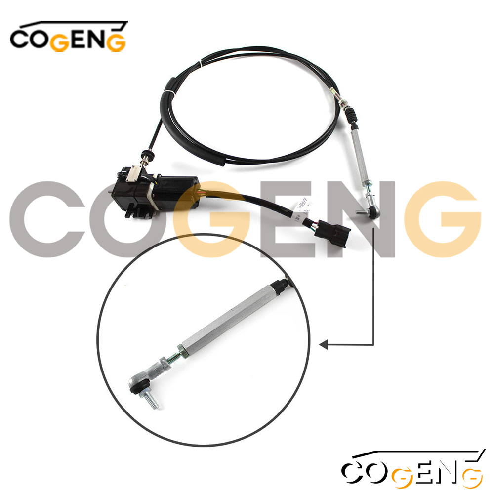 COGENG OEM-Compatible Throttle Motor Set for Komatsu Excavators | Replaces 22B-43-11141, 22B-43-11142 & 22B-43-11143,Excavator Solenoid Valve | Excavator Pressure Switch | Excavator Revolution Sensor | Excavator Wiring Harness | Excavator Throttle Motor --- COGENG High-Qulity Parts Service GAOGENG Provider,COGENG Precision Throttle Motor 22B-43-11143 (Upgraded) for Komatsu PC128US PC60-7 Excavators