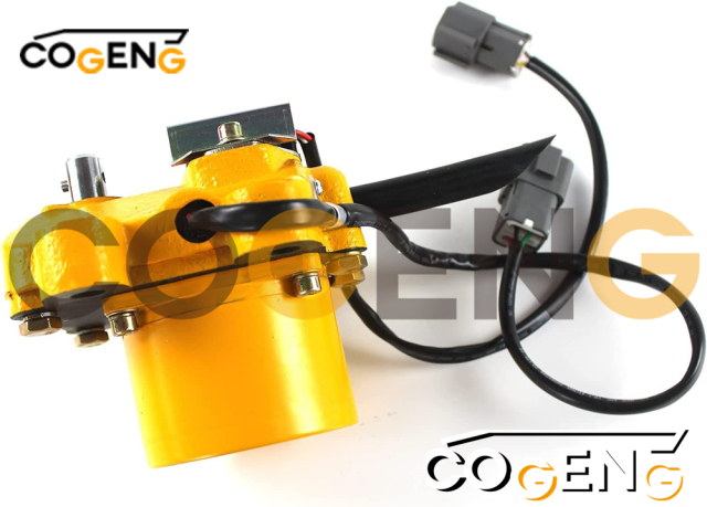 COGENG OEM-Compatible Throttle Motor Set for Hyundai R220/R290 Excavators | Replaces 11E9-60010 & 21E5-3003,Excavator Solenoid Valve | Excavator Pressure Switch | Excavator Revolution Sensor | Excavator Wiring Harness | Excavator Throttle Motor --- COGENG High-Qulity Parts Service GAOGENG Provider,COGENG Universal Throttle Motor for Hyundai Excavators | Replaces 21E5-3003 & 11E9-60010 | Multi-Model Compatible