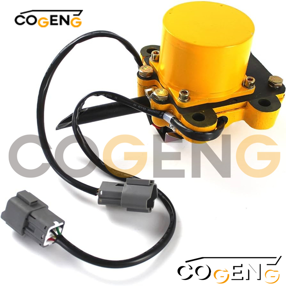 COGENG OEM-Compatible Throttle Motor Set for Hyundai R220/R290 Excavators | Replaces 11E9-60010 & 21E5-3003,Excavator Solenoid Valve | Excavator Pressure Switch | Excavator Revolution Sensor | Excavator Wiring Harness | Excavator Throttle Motor --- COGENG High-Qulity Parts Service GAOGENG Provider,COGENG Universal Throttle Motor for Hyundai Excavators | Replaces 21E5-3003 & 11E9-60010 | Multi-Model Compatible