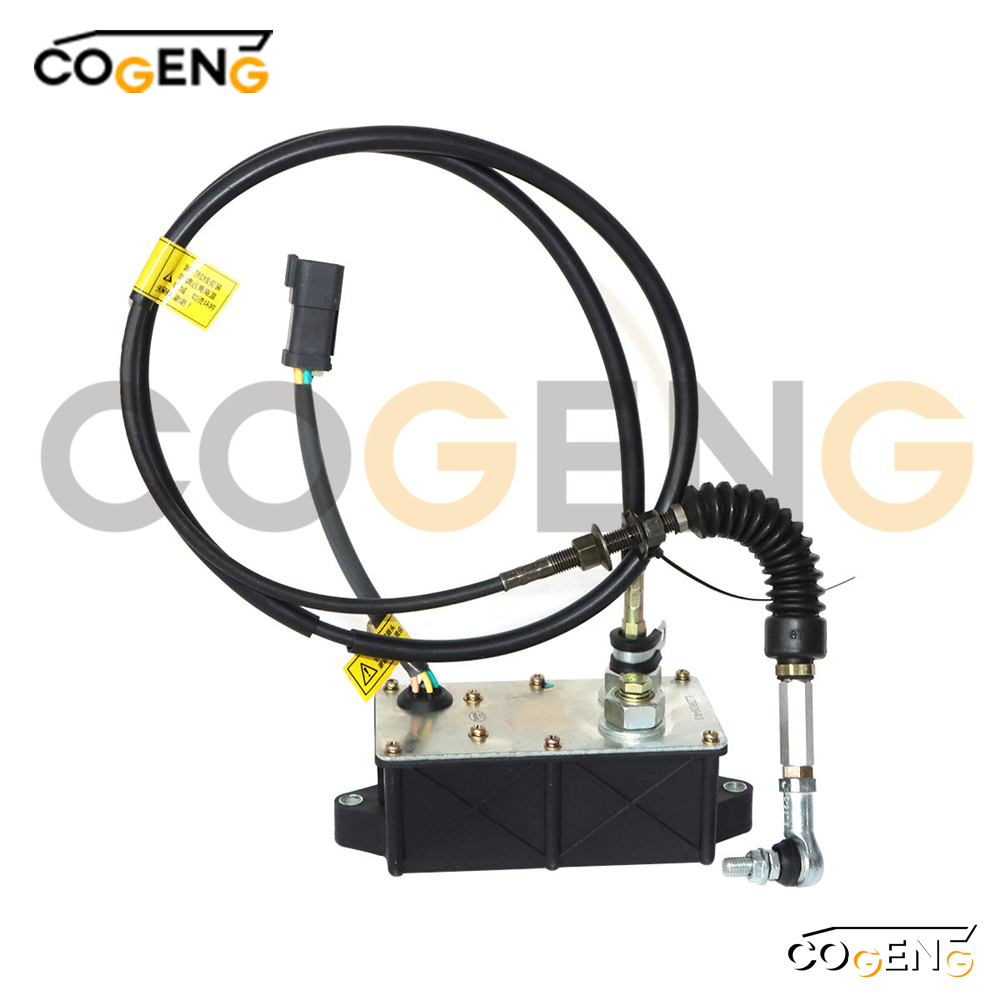 COGENG OEM-Compatible Throttle Motor Set for Hyundai R210/R260 Excavators | Replaces 21EN-32380 & 21EN-32381,Excavator Solenoid Valve | Excavator Pressure Switch | Excavator Revolution Sensor | Excavator Wiring Harness | Excavator Throttle Motor --- COGENG High-Qulity Parts Service GAOGENG Provider,COGENG Advanced Throttle Motor for Hyundai 9-Series Large Excavators | Replaces 21EN-32380 & 21EN-32381