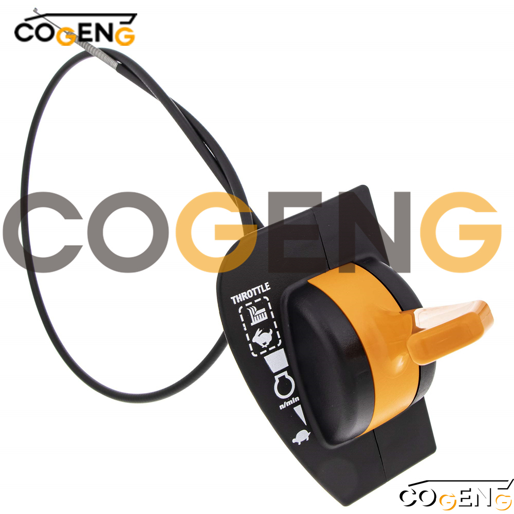 COGENG GY21984 OEM-Compatible Throttle Motor Control Lever for John Deere,Excavator Solenoid Valve | Excavator Pressure Switch | Excavator Revolution Sensor | Excavator Wiring Harness | Excavator Throttle Motor --- COGENG High-Qulity Parts Service GAOGENG Provider,COGENG Throttle Control Lever Assembly for John Deere Equipment | Replaces GY21984 | Compatible with 40R877, D125, D130
