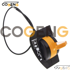 COGENG GY21984 OEM-Compatible Throttle Motor Control Lever for John Deere,Excavator Solenoid Valve | Excavator Pressure Switch | Excavator Revolution Sensor | Excavator Wiring Harness | Excavator Throttle Motor --- COGENG High-Qulity Parts Service GAOGENG Provider,COGENG Throttle Control Lever Assembly for John Deere Equipment | Replaces GY21984 | Compatible with 40R877, D125, D130