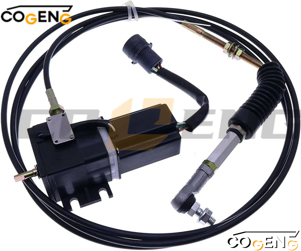 COGENG OEM-Compatible Throttle Motor for Caterpillar E305C E307B Engines | Replaces 102-8007 | Square Plug Connector,Excavator Solenoid Valve | Excavator Pressure Switch | Excavator Revolution Sensor | Excavator Wiring Harness | Excavator Throttle Motor --- COGENG High-Qulity Parts Service GAOGENG Provider,COGENG Square Plug Throttle Motor for Caterpillar Equipment | Replaces OEM 102-8007