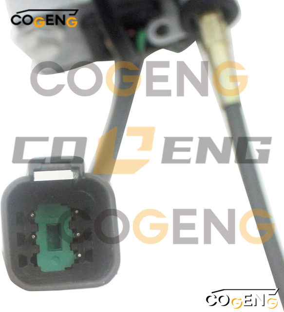 102-8007  Caterpillar Throttle Motor  square plug,Excavator Solenoid Valve | Excavator Pressure Switch | Excavator Revolution Sensor | Excavator Wiring Harness | Excavator Throttle Motor --- COGENG High-Qulity Parts Service GAOGENG Provider