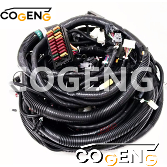 COGENG OEM-Compatible Dual Main Wiring Harness Set for Komatsu Excavators | Replaces 203-06-11730 & 203-06-11731,Excavator Solenoid Valve | Excavator Pressure Switch | Excavator Revolution Sensor | Excavator Wiring Harness | Excavator Throttle Motor --- COGENG High-Qulity Parts Service GAOGENG Provider,COGENG Komatsu Wiring Harness Set 203-06-11730 & 203-06-11731 for PC130-8 | OEM Replacement | Dash-8 Series | IP67 Rated