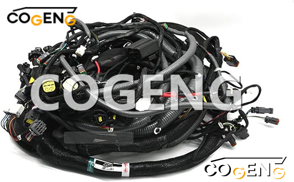 COGENG OEM-Compatible Main Wiring Harness for Komatsu PC350-7 Series | Replaces 207-06-75211,Excavator Solenoid Valve | Excavator Pressure Switch | Excavator Revolution Sensor | Excavator Wiring Harness | Excavator Throttle Motor --- COGENG High-Qulity Parts Service GAOGENG Provider,COGENG Premium Main Wiring Harness for Komatsu PC350-7 Excavators | Guaranteed OEM Fit & Function for P/N 207-06-75211