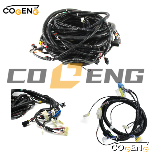 COGENG OEM-Compatible Main Wiring Harness for Komatsu PC350-7 Series | Replaces 207-06-75211,Excavator Solenoid Valve | Excavator Pressure Switch | Excavator Revolution Sensor | Excavator Wiring Harness | Excavator Throttle Motor --- COGENG High-Qulity Parts Service GAOGENG Provider,COGENG Premium Main Wiring Harness for Komatsu PC350-7 Excavators | Guaranteed OEM Fit & Function for P/N 207-06-75211