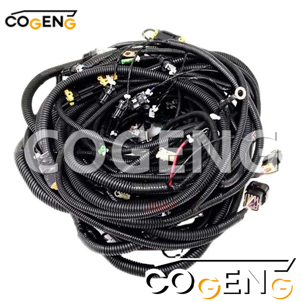 COGENG OEM-Compatible Dual Main Wiring Harness Set for Komatsu Multi-Model Excavators | Replaces 208-06-A1220 & 208-06-A1221,Excavator Solenoid Valve | Excavator Pressure Switch | Excavator Revolution Sensor | Excavator Wiring Harness | Excavator Throttle Motor --- COGENG High-Qulity Parts Service GAOGENG Provider,COGENG Heavy-Duty Main Chassis Harness | Universal Electrical Control for Komatsu PC100, PC200-7, PC360-7, PC550-8 Series