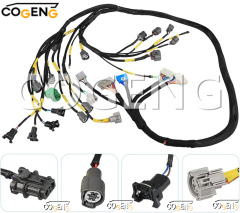 COGENG OEM-Compatible Dual Main Wiring Harness Set for Komatsu Multi-Model Excavators | Replaces 208-06-A1220 & 208-06-A1221,Excavator Solenoid Valve | Excavator Pressure Switch | Excavator Revolution Sensor | Excavator Wiring Harness | Excavator Throttle Motor --- COGENG High-Qulity Parts Service GAOGENG Provider,COGENG Heavy-Duty Main Chassis Harness | Universal Electrical Control for Komatsu PC100, PC200-7, PC360-7, PC550-8 Series