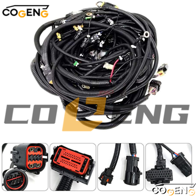 COGENG OEM-Compatible Universal Wiring Harness Set for Komatsu Multi-Model Range | Replaces 20Y-06-31660, 8260-06-1510, 208-06-A1220, 208-06-A1221,Excavator Solenoid Valve | Excavator Pressure Switch | Excavator Revolution Sensor | Excavator Wiring Harness | Excavator Throttle Motor --- COGENG High-Qulity Parts Service GAOGENG Provider,COGENG OEM-Grade Main Electrical Harness for Komatsu PC Series Excavators | Replaces 20Y-06-31660, 208-06-A1220, & More