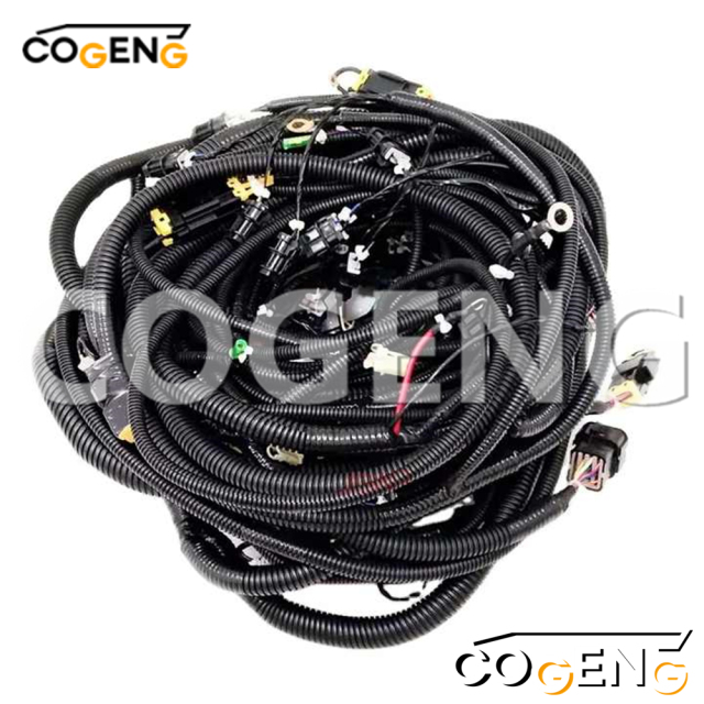 COGENG OEM-Compatible Universal Wiring Harness Set for Komatsu Multi-Model Excavators | Replaces 8260-06-1510 & 20Y-06-31660,Excavator Solenoid Valve | Excavator Pressure Switch | Excavator Revolution Sensor | Excavator Wiring Harness | Excavator Throttle Motor --- COGENG High-Qulity Parts Service GAOGENG Provider,COGENG Heavy-Duty Main Control Wiring Loom | Guaranteed Fit for Komatsu PC100 to PC550 Series (PC200-7, PC360-7, PC550-8)