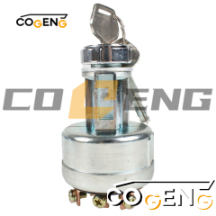 COGENG OEM-Compatible Universal Ignition Switch for Komatsu Legacy Equipment | Replaces 08086-10000,Excavator Solenoid Valve | Excavator Pressure Switch | Excavator Revolution Sensor | Excavator Wiring Harness | Excavator Throttle Motor --- COGENG High-Qulity Parts Service GAOGENG Provider,COGENG Premium OEM Replacement Ignition Starter Switch for Komatsu Excavators & Dozers (P/N: 08086-10000)