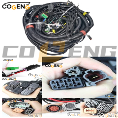 COGENG OEM-Compatible Main Wiring Harness for Komatsu PC400-7/PC400LC-7 Excavators | Replaces 208-06-71860,Excavator Solenoid Valve | Excavator Pressure Switch | Excavator Revolution Sensor | Excavator Wiring Harness | Excavator Throttle Motor --- COGENG High-Qulity Parts Service GAOGENG Provider,COGENG OEM-Quality Cabin/Internal Wiring Harness for Komatsu PC400-7 & PC400LC-7 Excavators | Direct Replacement for 208-06-71860