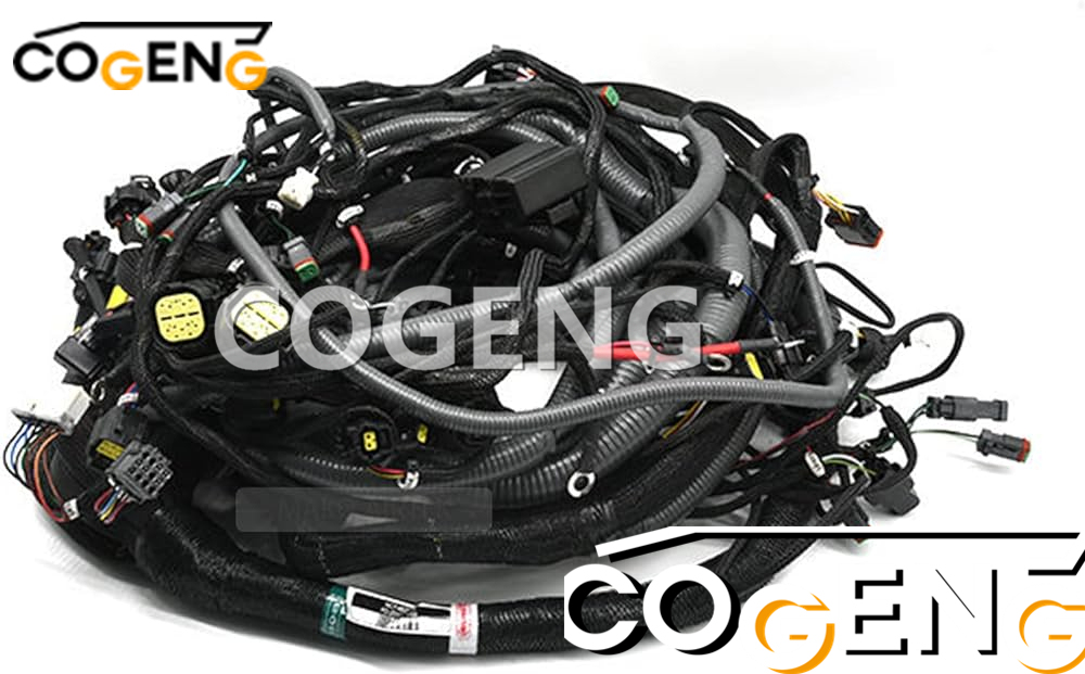 COGENG OEM-Compatible Universal Main Wiring Harness for Komatsu PC200 Series & Mobile Crushers | Replaces 20Y-06-21421,Excavator Solenoid Valve | Excavator Pressure Switch | Excavator Revolution Sensor | Excavator Wiring Harness | Excavator Throttle Motor --- COGENG High-Qulity Parts Service GAOGENG Provider,COGENG OEM Standard Main Wiring Harness for Komatsu PC200 Series Excavators | Direct Replacement for P/N: 20Y-06-21421