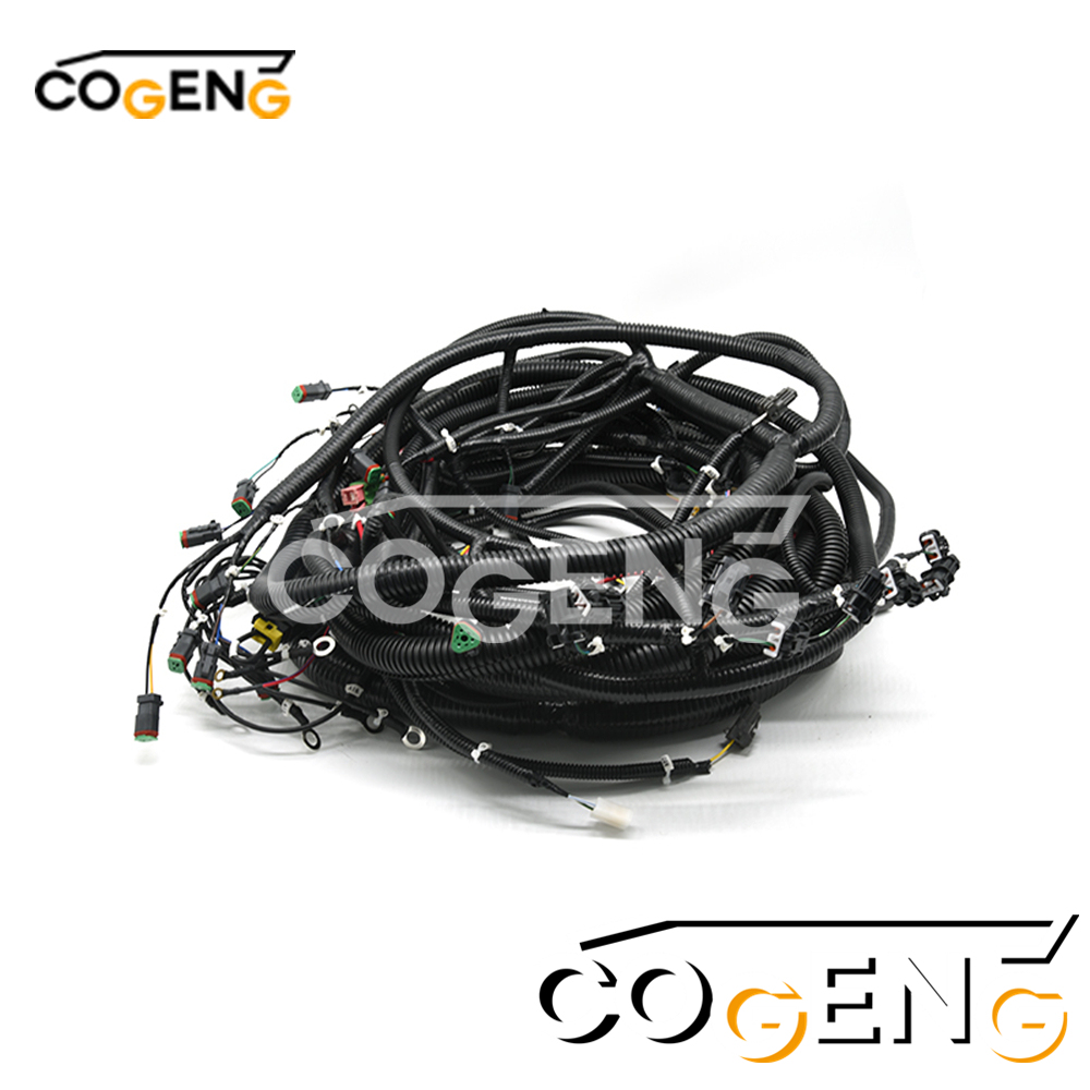 COGENG OEM-Compatible Universal Main Wiring Harness for Komatsu PC200 Series & Mobile Crushers | Replaces 20Y-06-21421,Excavator Solenoid Valve | Excavator Pressure Switch | Excavator Revolution Sensor | Excavator Wiring Harness | Excavator Throttle Motor --- COGENG High-Qulity Parts Service GAOGENG Provider,COGENG OEM Standard Main Wiring Harness for Komatsu PC200 Series Excavators | Direct Replacement for P/N: 20Y-06-21421