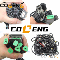 COGENG OEM-Compatible Universal Main Wiring Harness for Komatsu PC200 Series & Mobile Crushers | Replaces 20Y-06-21421,Excavator Solenoid Valve | Excavator Pressure Switch | Excavator Revolution Sensor | Excavator Wiring Harness | Excavator Throttle Motor --- COGENG High-Qulity Parts Service GAOGENG Provider,COGENG OEM Standard Main Wiring Harness for Komatsu PC200 Series Excavators | Direct Replacement for P/N: 20Y-06-21421