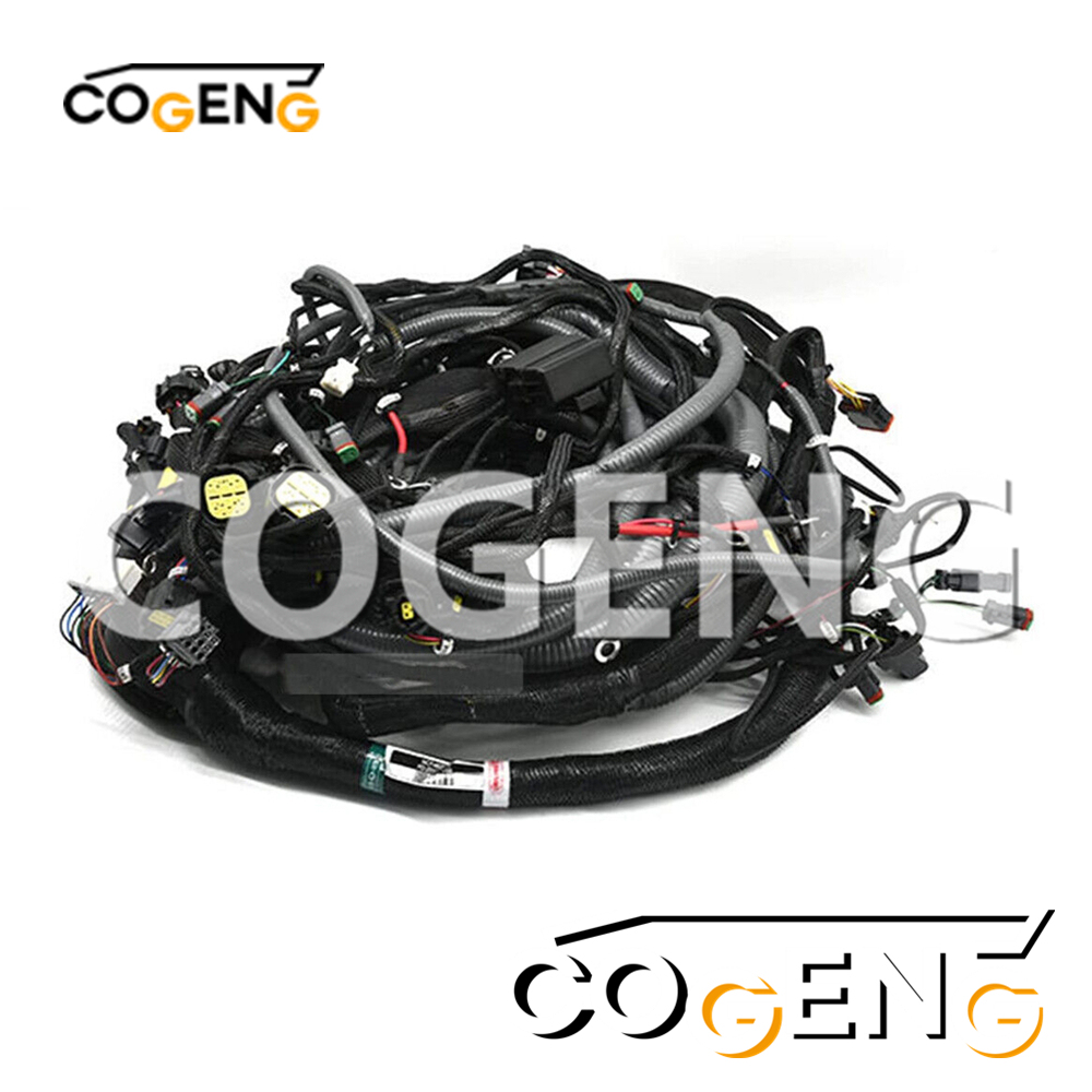 COGENG OEM-Compatible Complete Wiring Harness Set for Komatsu PC200-8E0 | Replaces 20Y-06-D1820, D1821, D1822, D1823, D1824,Excavator Solenoid Valve | Excavator Pressure Switch | Excavator Revolution Sensor | Excavator Wiring Harness | Excavator Throttle Motor --- COGENG High-Qulity Parts Service GAOGENG Provider,COGENG Premium OEM Spec. Main Wiring Harness for Komatsu PC200-8E0 Excavator (P/Ns: 20Y-06-D182X Series)