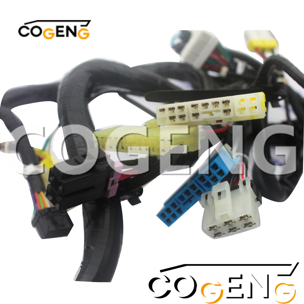 COGENG OEM-Compatible Main Wiring Harness for Komatsu PC200-6 to PC250-6 Series | Replaces 20Y-06-21131,Excavator Solenoid Valve | Excavator Pressure Switch | Excavator Revolution Sensor | Excavator Wiring Harness | Excavator Throttle Motor --- COGENG High-Qulity Parts Service GAOGENG Provider,COGENG Premium Main Control Wiring Harness 20Y-06-21131 | Essential Electrical for Komatsu PC200-6 / PC220-6