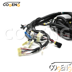 COGENG Premium External Engine Harness 20Y-06-22711 | ECM to Component Wiring for Komatsu PC200-6 / 6D95,Excavator Solenoid Valve | Excavator Pressure Switch | Excavator Revolution Sensor | Excavator Wiring Harness | Excavator Throttle Motor --- COGENG High-Qulity Parts Service GAOGENG Provider,COGENG OEM-Compatible Main Wiring Harness for Komatsu PC200-6 to PC230-6 Series | Replaces 20Y-06-22711