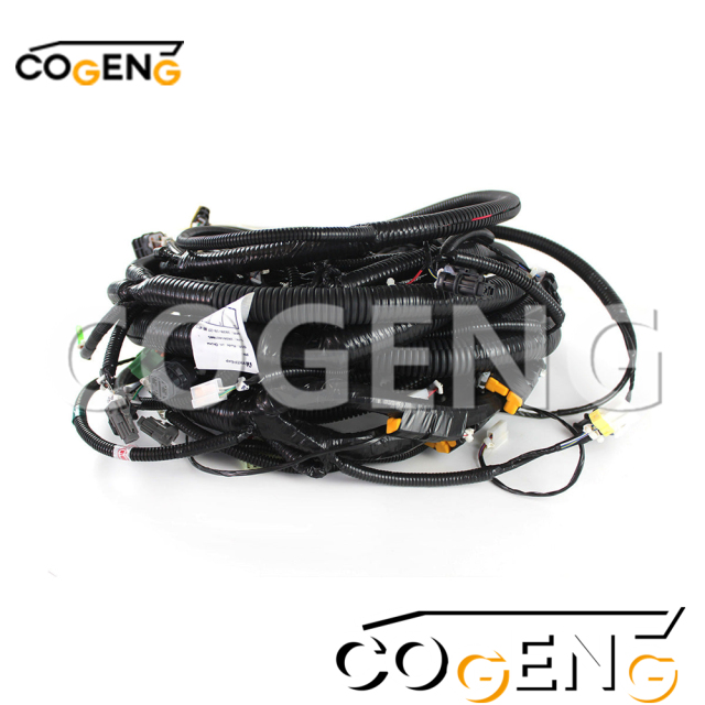 COGENG Premium External Engine Harness 20Y-06-22711 | ECM to Component Wiring for Komatsu PC200-6 / 6D95,Excavator Solenoid Valve | Excavator Pressure Switch | Excavator Revolution Sensor | Excavator Wiring Harness | Excavator Throttle Motor --- COGENG High-Qulity Parts Service GAOGENG Provider,COGENG OEM-Compatible Main Wiring Harness for Komatsu PC200-6 to PC230-6 Series | Replaces 20Y-06-22711